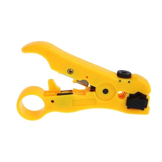 1 Set STP UTP Cat5 Cat6 Wire Coaxial Stripping Tool Flat/Round Cable
