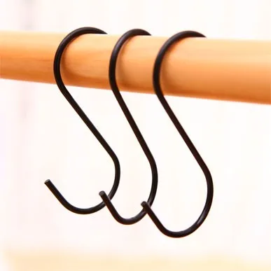 

BF040 Multi-functional stainless steel "S" hooks 9cm 3pcs/set free shipping