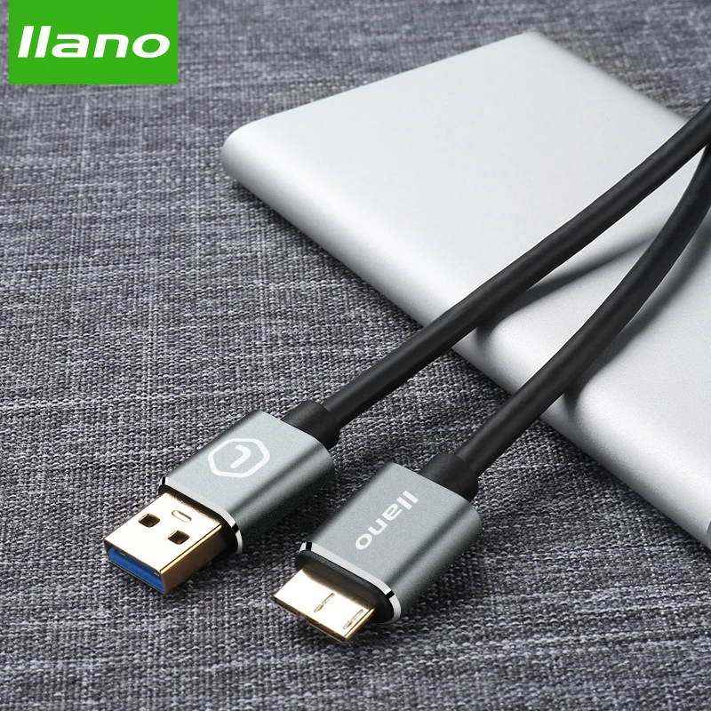 Кабель для синхронизации данных LLANO USB 3 0 Type A Micro B USB3.0 шнур внешнего жесткого диска