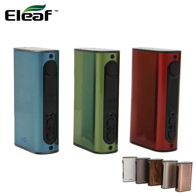 

Original Eleaf iPower TC 80W Mod 5000mah Battery New Fimware Smart mode electronic cigarette Vape Mod Vaporizer