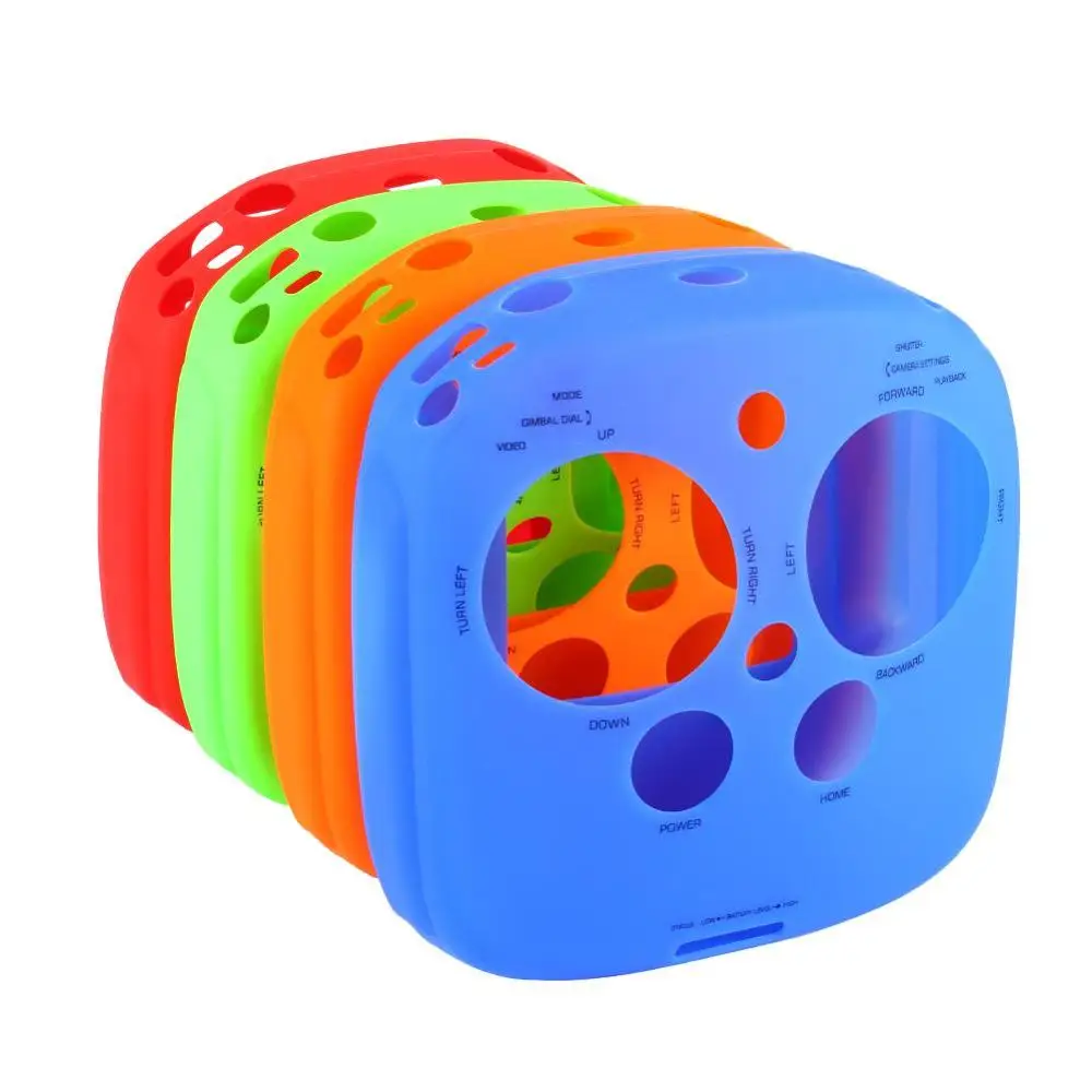 

1pcs Silicone Cover For DJI phantom 3/Inspire 1 Drone Transmitter Remote Control Silicagel Protective Case Orange