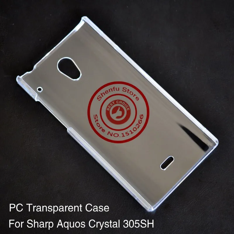 High Quality Mobile Phone Pc Hard Clear Back Case For Sharp Aquos Crystal 305sh 306sh Case For Case Caseclear Case Aliexpress