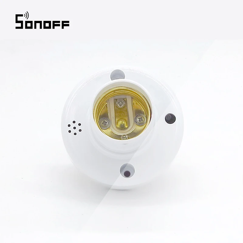 Sonoff Slampher E27 Wifi светильник держатель, RF 433MHz беспроводной светильник лампы держатель модули для автоматизации умного дома работа с Alexa