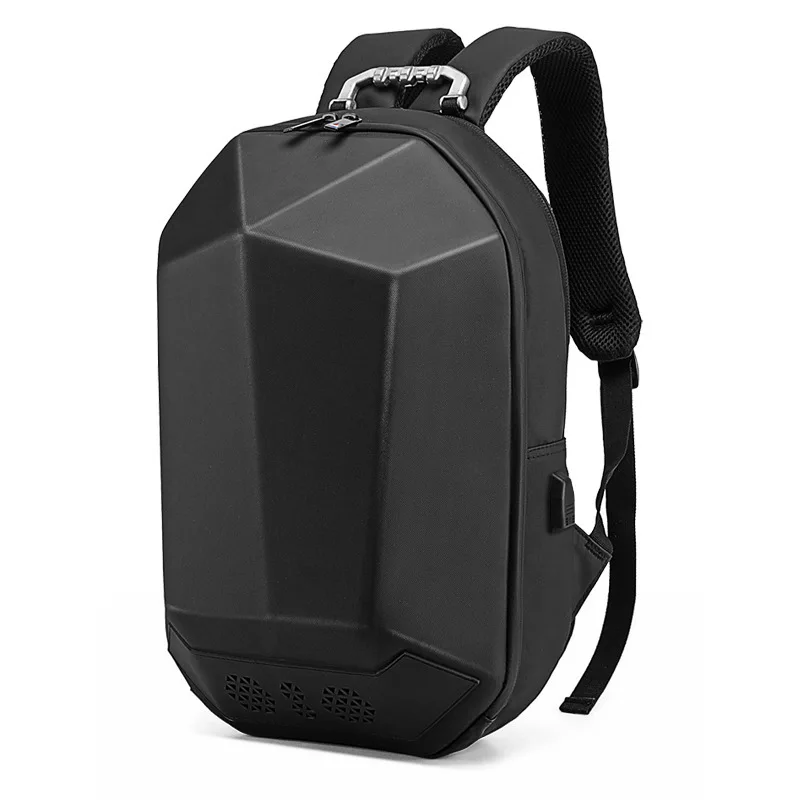 Fashion Man Backpack 15.6 Inch Laptop USB Charging Bluetooth Speaker Male Bags Recharging Multi-layer Space Travel Anti-thief