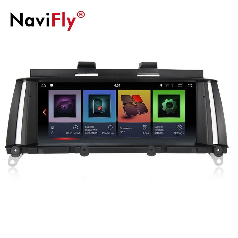 Flash Deal New! PX6 Android 9.0 6 Core Car dvd radio multimedia player for BMW X3 F25 X4 F26 CIC NBT With Car GPS Navigation WIFI BT X3 F25 2