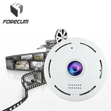 FORECUM 360 Degree VR Panorama Camera 960P 1080P Wireless WIFI IP Camera Home Security Video Surveillance System Camera Webcam