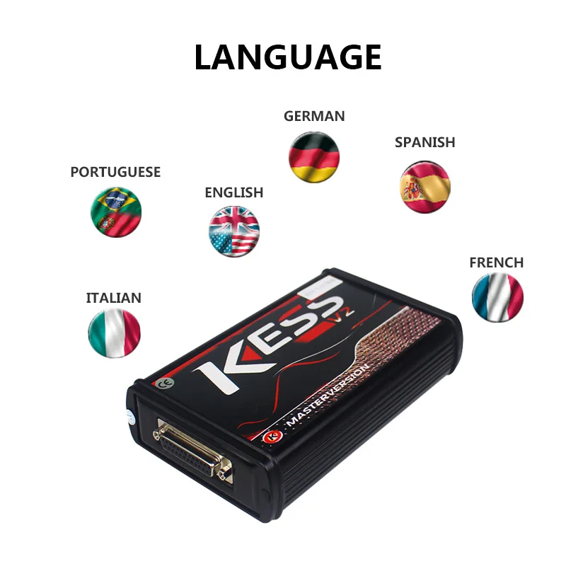 KESS V2 V5.017 EU Red PCB ECM Titanium KTAG V2.25 V7.020 4 светодиодный онлайн мастер версия ECU OBD2