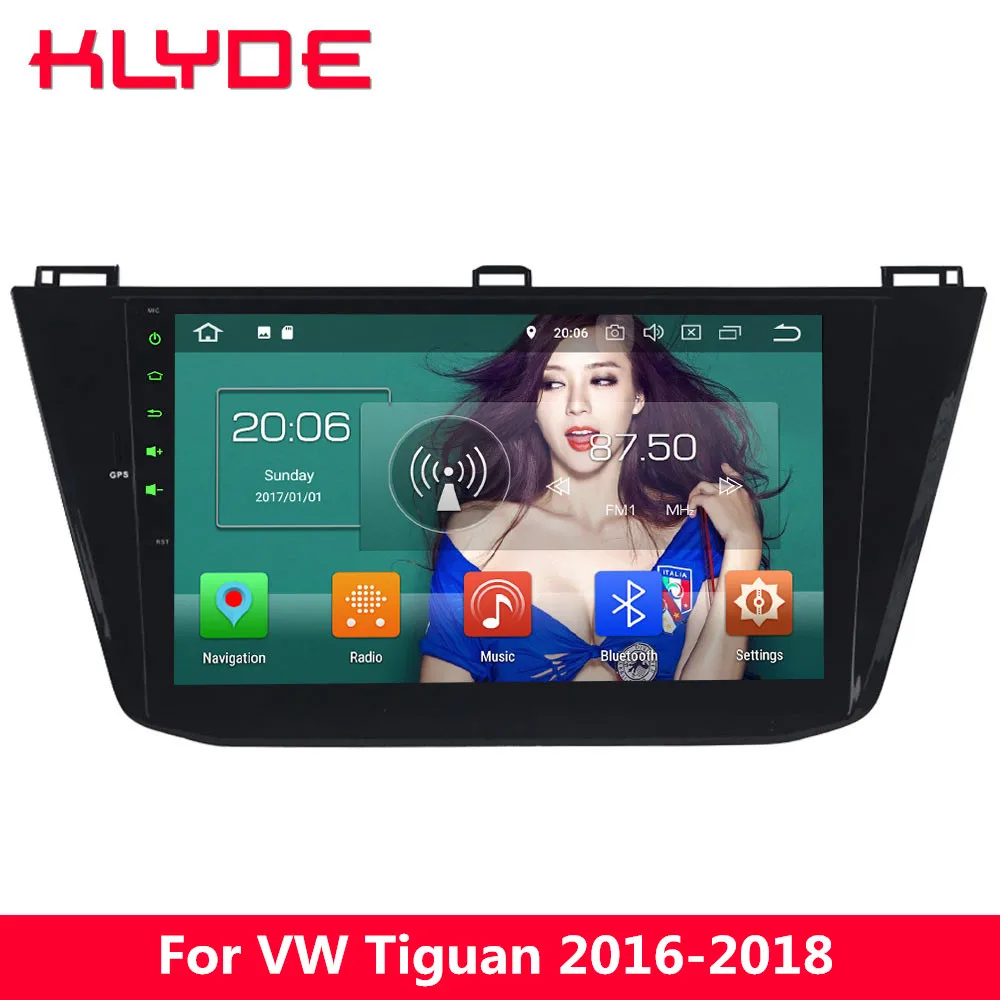 

KLYDE 10.1" IPS 4G WIFI Octa Core Android 8.0 4GB RAM 32GB ROM Car DVD Multimedia Player For Volkswagen VW Tiguan 2016 2017 2018