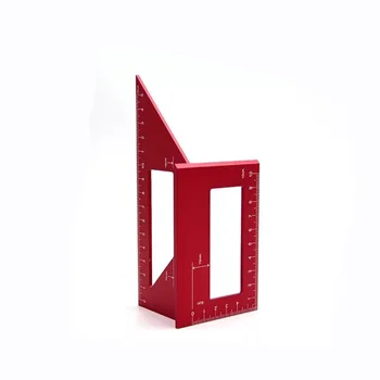 

1pc 45/90 Degree Aluminum Precision Angle Gauge Corner Machinist Square Ruler Measuring 45/90 Degree Ruler