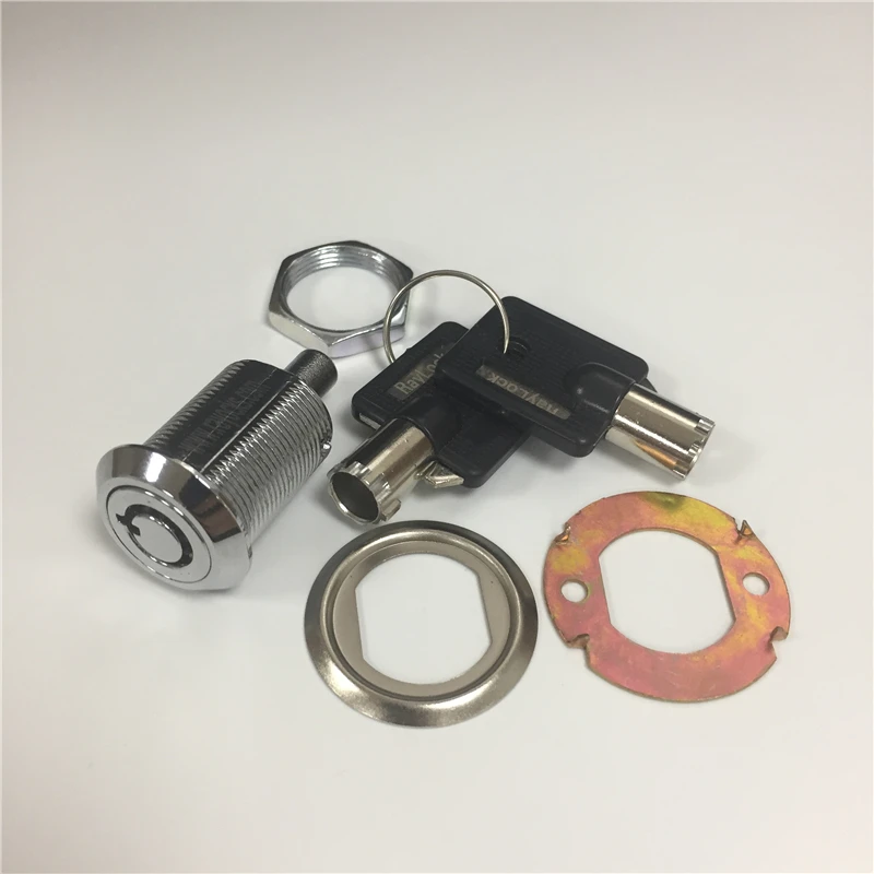 Raylock pin mechanism anti rust cylinder lock zinc alloy push lock
