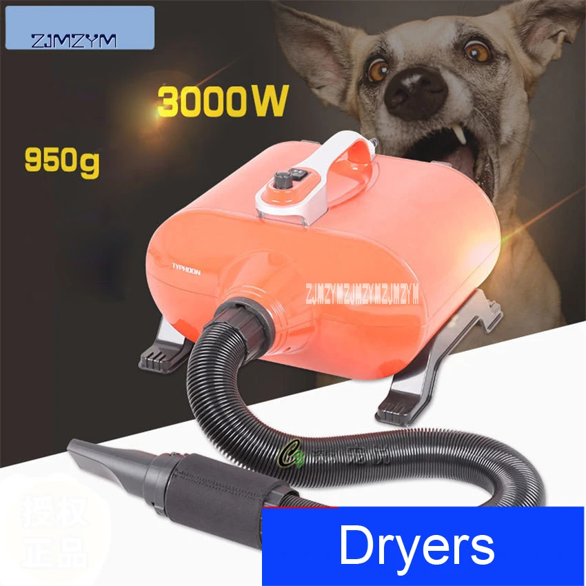 3000F Large Dryer For Cats Dogs Pet Dog Cat Dryer With Dual Motor Hair