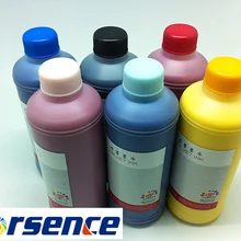 6 литров текстильные чернила для всех принтеров epson T50 1400 1430 1410 R270 R290 1500 Вт белый X2 BKx1 Cx1 mx1 Yx1 хлопчатобумажная ткань для печати