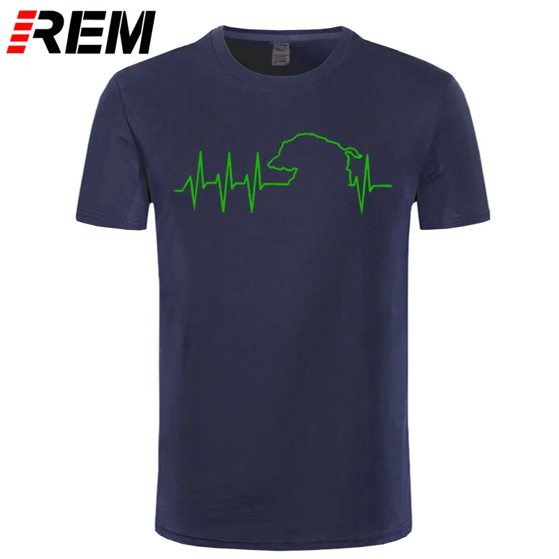 

Hot sale Fashion Summer Style Hunter T-Shirt Gift Heartbeat Wild ECG Huntings Fun Station Wild Boar Wild Boar Tee shirt