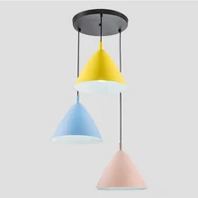 Nordic Style Creative Personality Simple Pendant Lights Colorful Restaurant Bar Living Room Entrance Decorative Pendant Light hall creative pendant lamps za light the restaurant in front of the hotel pendant lights cafe bar small aisle entrance