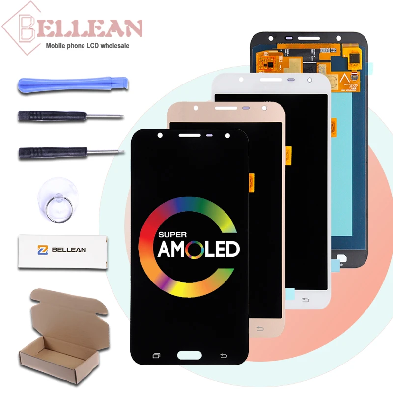 Продвижение Catteny J7 Nxt Core Lcd для Samsung Galaxy J701F Neo дисплей сенсорный экран дигитайзер