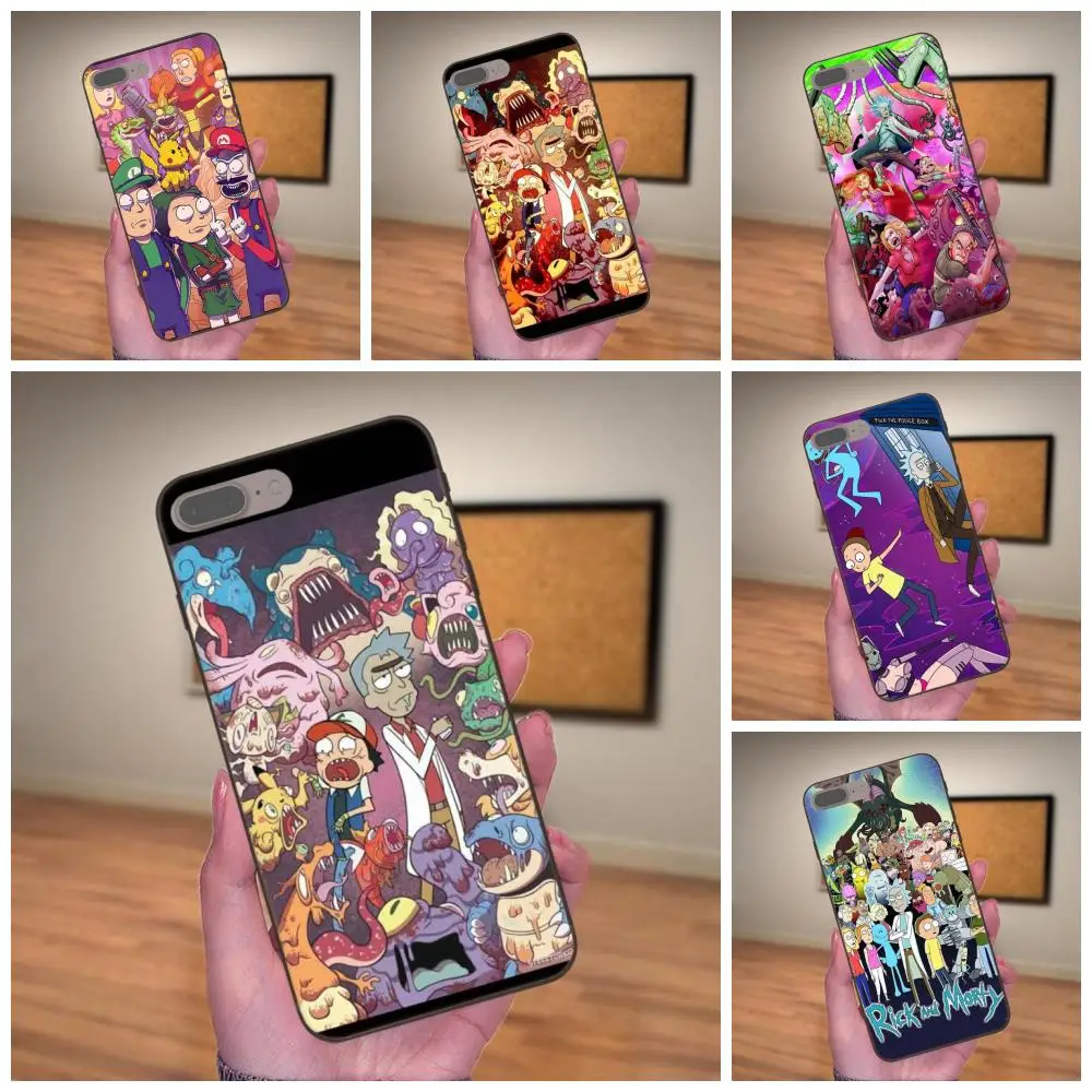 

Rick And Morty Pokemons For Xiaomi Mi Mix Max Note 2 2S 3 5X 6 6X 8 9 SE A1 A2 Lite Play Pro F1 Soft Case Capa Cover