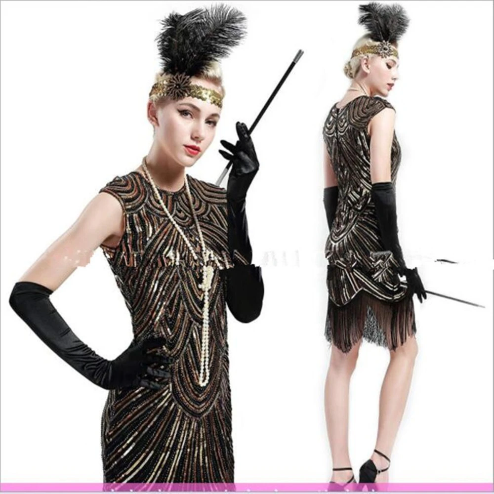 great gatsby flapper dress