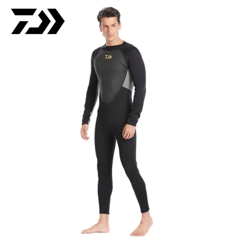 

3MM Daiwa Wetsuit One-Piece and Close Body Diving Suit for Men Scuba Dive Surfing Snorkeling Spearfishing Fishing Clothes