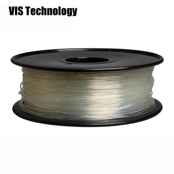 

Transparent Clear 3D Plastic Filament PLA Filament 1.75mm 1kg Tolerance 0.03mm 3D Printing Materials