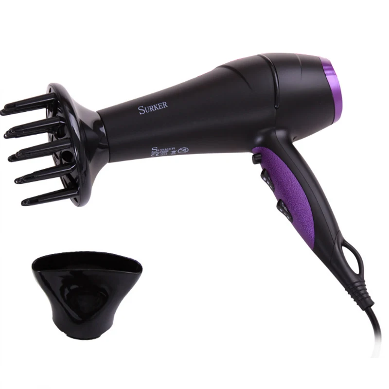 2200W Professional Hair Dryer Blow Portable High Power Anion Electric Hair Dryer Thermostatic Air Travel Hairdressing Hot&Cool  (6)