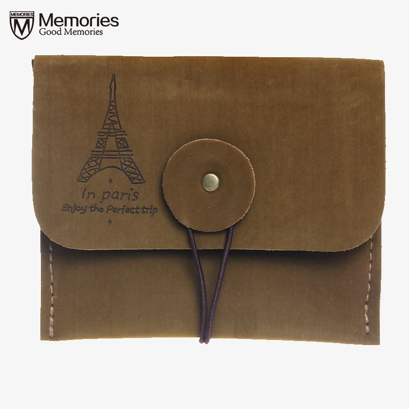 Coin Purse Bolsos Cheap Women Coin Card Bags Retro Paris Tower Memory Holder Casual PU Leather ...