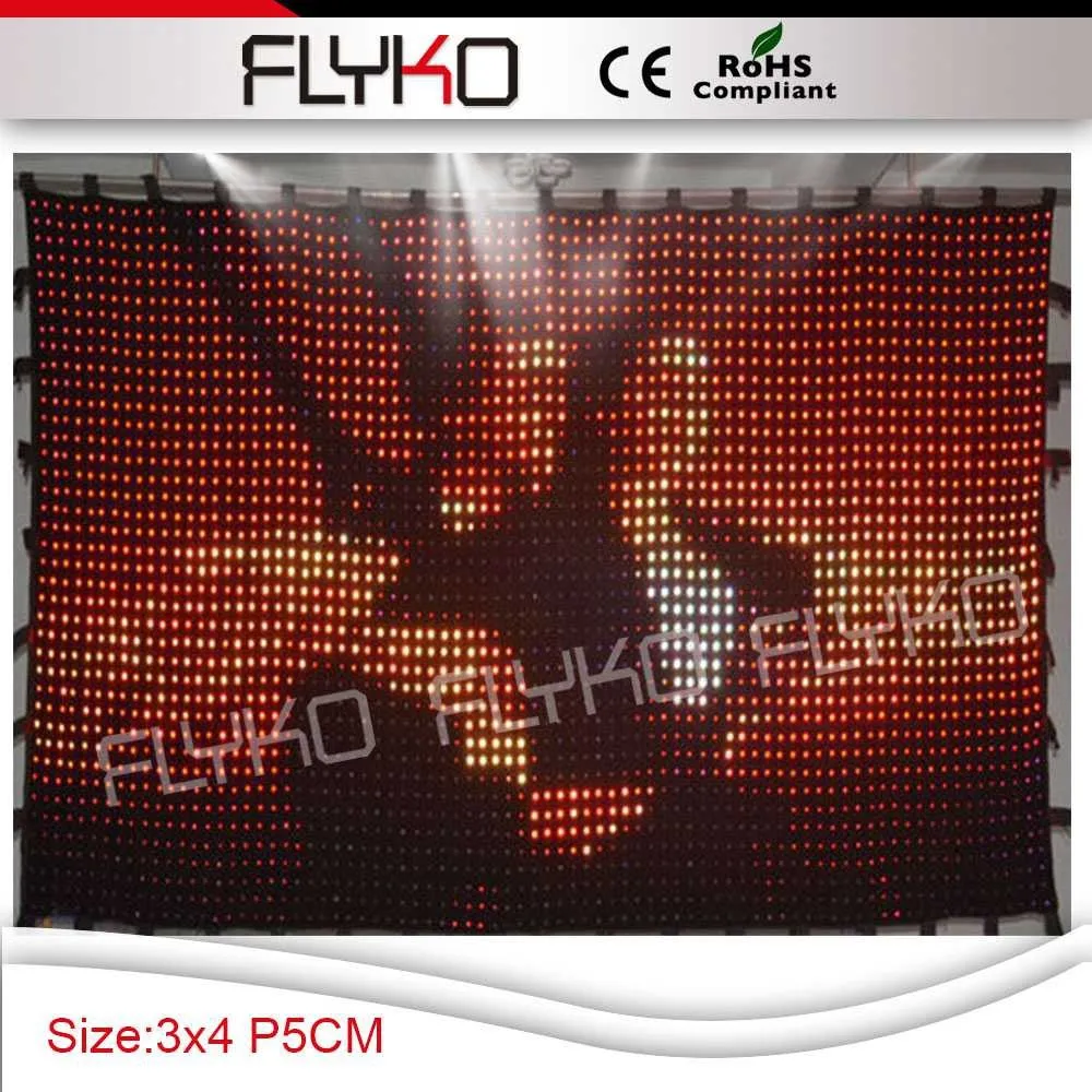 P5 3X4M LED stage curtain 8