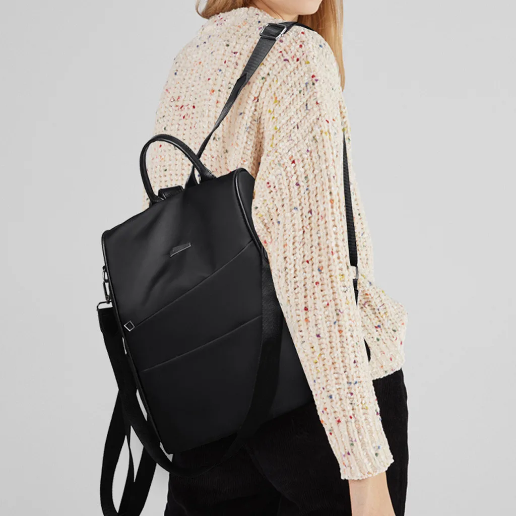 

Women Large Capacity Canvas Backpack Multifunctional Shoulder Laptop Rucksack School Bag Travel Backpack Mochila Menina HW
