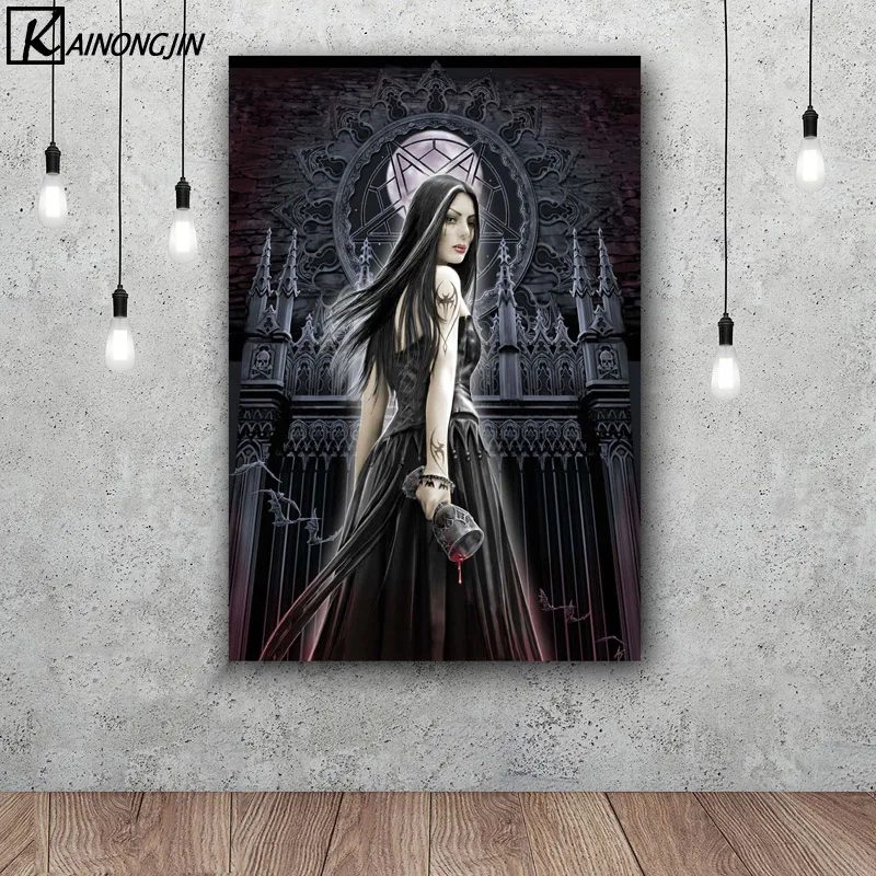 

Anne Stokes Fairy Immortal Flight Poster Wall Art Canvas Painting Posters and Prints Wall Picture Room Decorative Home Decor