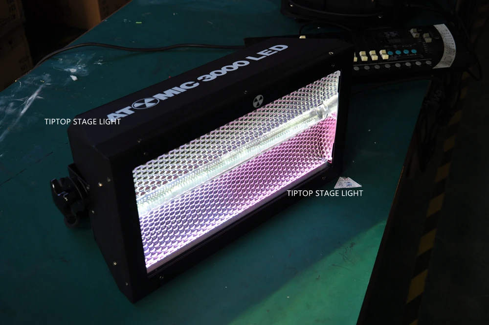 TIPTOP Atomic 3000 светодиодный Strobe Light DMX512 Управление 228x3 W белый светодиодный s 64x0,2 w RGB подсветкой лазерный свет Par свет шайбы стены