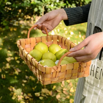 

European style handmade bamboo imitation Fruit Plates Stand Pastry Tray Candy Dishes for Party Home Decoration