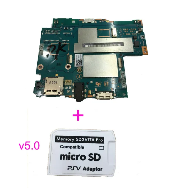 Бесплатный адаптер sd2vita 5 0 + материнская плата с Wi Fi версией 3G для PSV ita PS Vita 1000 PCH 1001