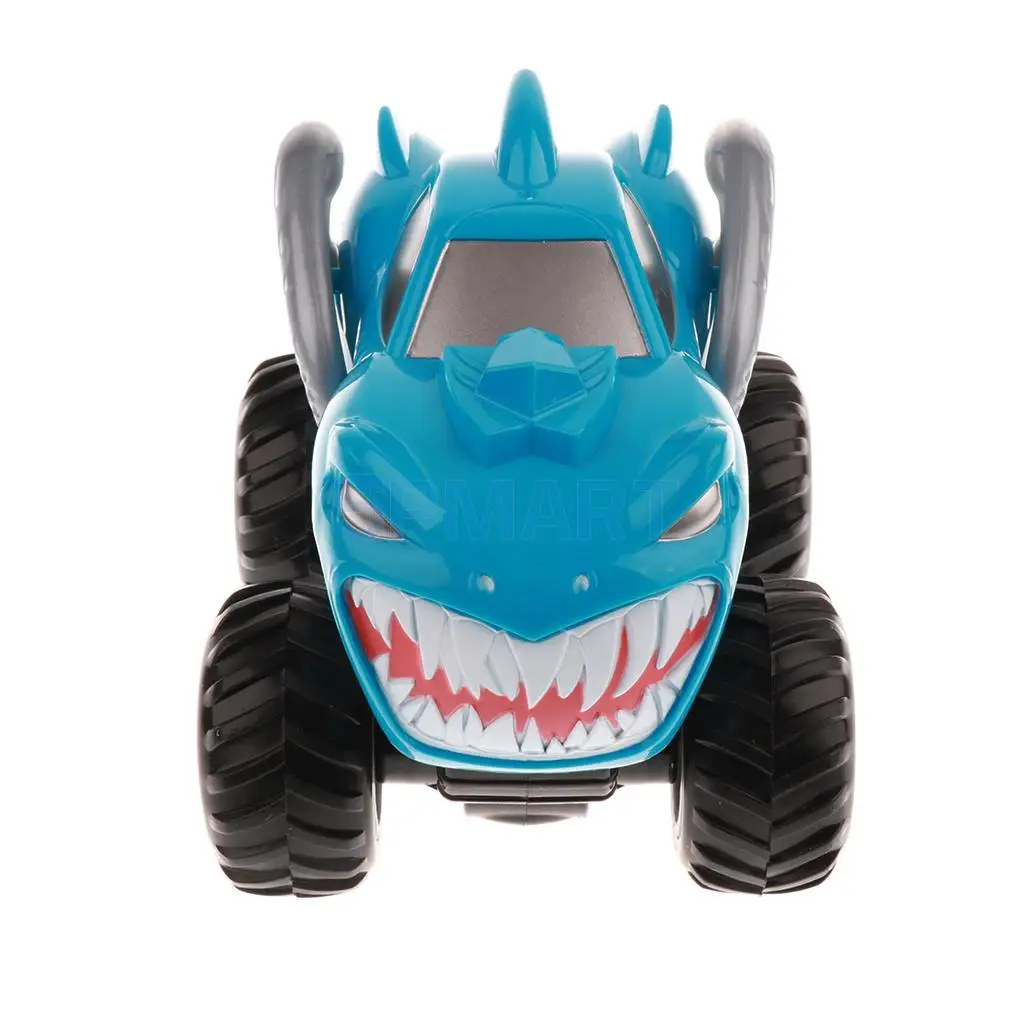 Pull Back Monster Truck Friction Powered Car Toys Gifts for Kids Boys Girls (Random)