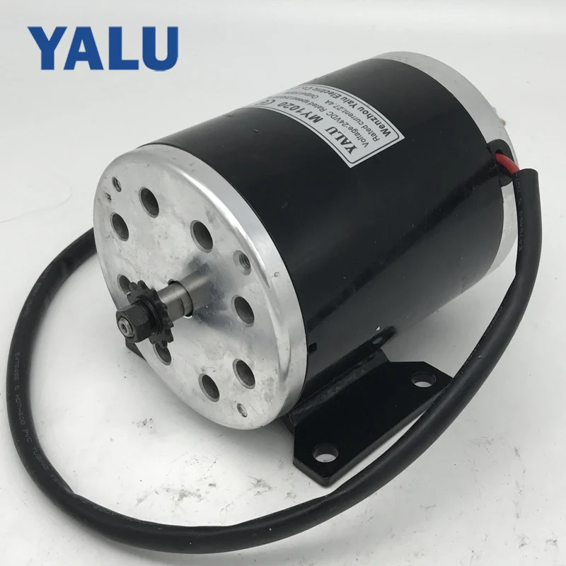 Best YALU MY1020 500W 24V/36V/48V electric tricycle go-kart minibike E-ATV Ebike Electric Scooter DC brushed motor with Foot 2