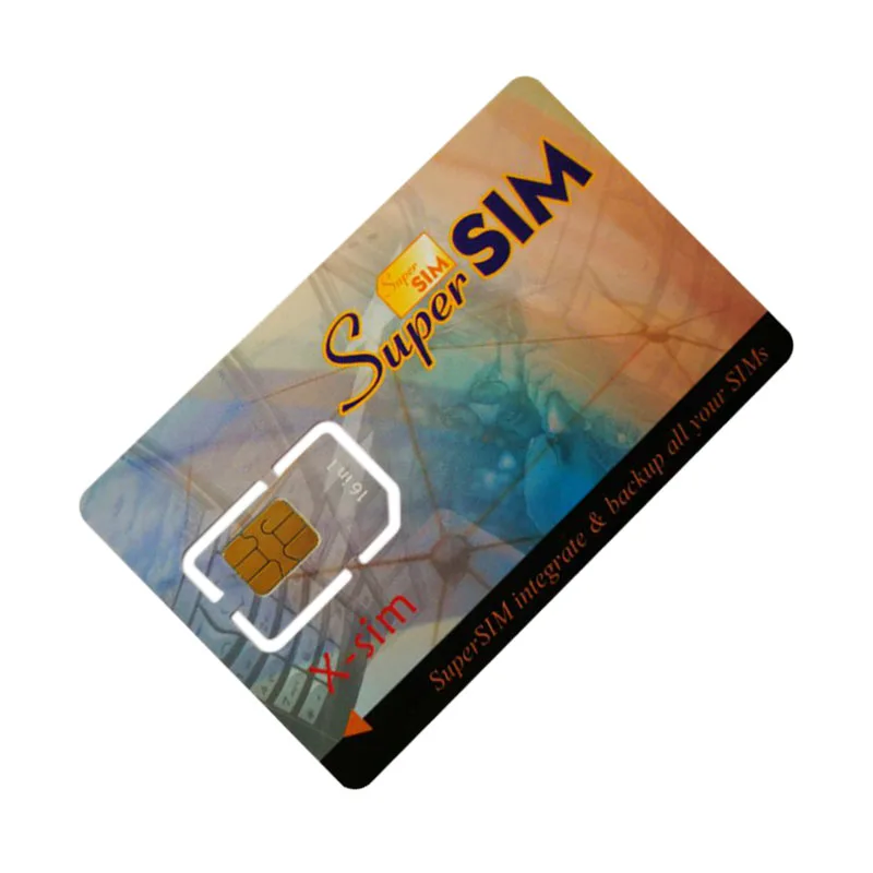 NEW 16 in 1 Max SIM Cell Phone Magic Super Card Integrate Backup all X-Sim Blank Standard Mini SIM Card ND998