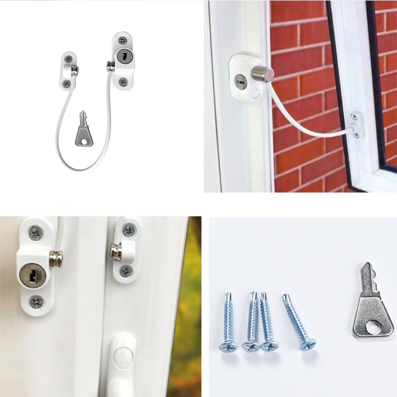 Child Window Restrictor Security Lock Kids Prevent Childern Falling Window Lock Baby protection Free shipping Child Window Restrictor Security Lock Kids Prevent Childern Falling Window Lock Baby protection Free shipping