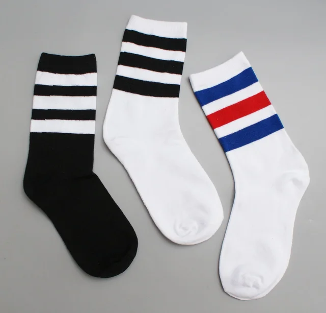 3 pairs retro kadin corap kizlar pamuk vintage kisa corap klasik cizgili siyah beyaz cizgili women socks short sockswomen socks stripe aliexpress