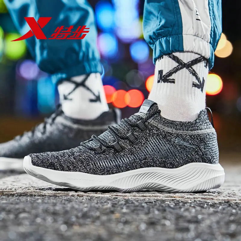 881119119056 SHOCK REBOUND Xtep men's running shoes spring new lightweight shock absorption mesh fashion sports running shoes 881119119056 SHOCK REBOUND Xtep men's running shoes spring new lightweight shock absorption mesh fashion sports running shoes
