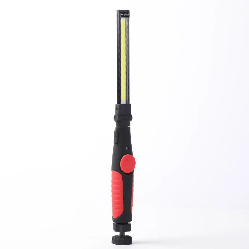 

LED Glare Flashlight Outdoor Emergency Lighting Foldable 360 Degree Rotation Super Bright COB Flashlight Safety Lighting