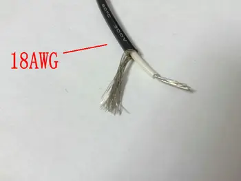 

10M CABLE,1CORE,shield, 18AWG, PVC BLACK Cable 300V