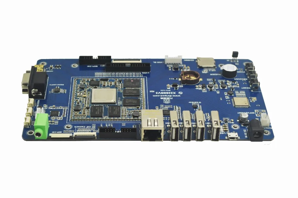 Плата разработки ARM RK3288 четырехъядерный процессор 2 Гб DDR3 16 ГБ демонстрационная