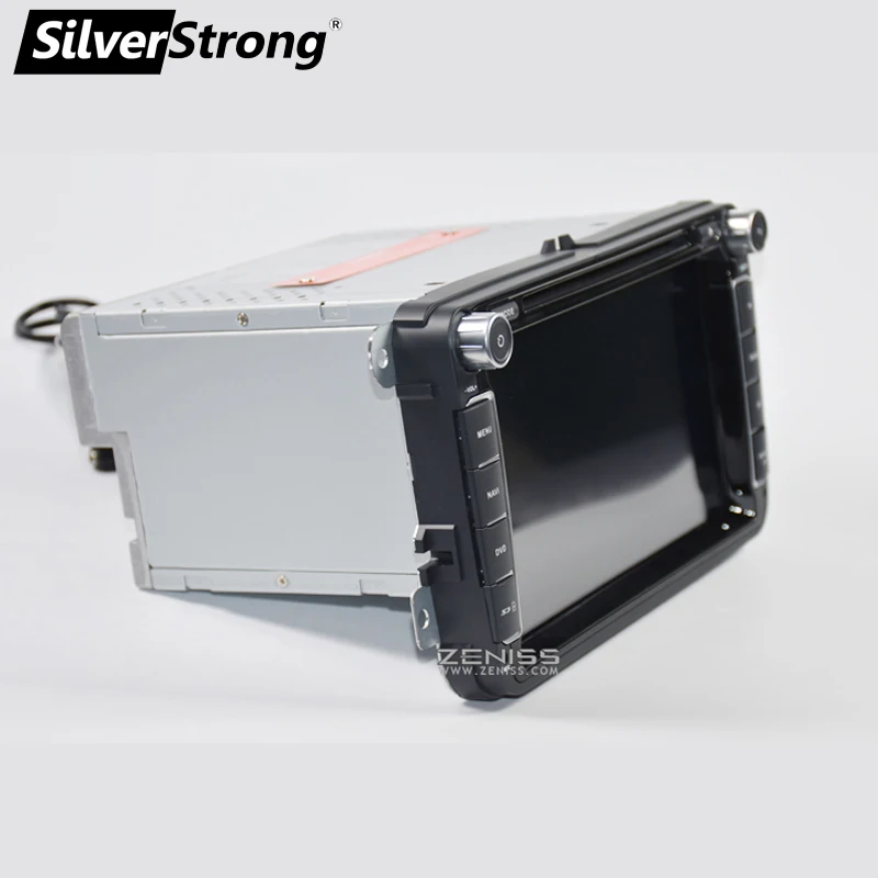 Sale SilverStrong 2Din IPS ANDROID9.0 Car DVD for VW Android for Volkswagen for Passat for Golf for Polo/Octavia radio for Skoda 801 4