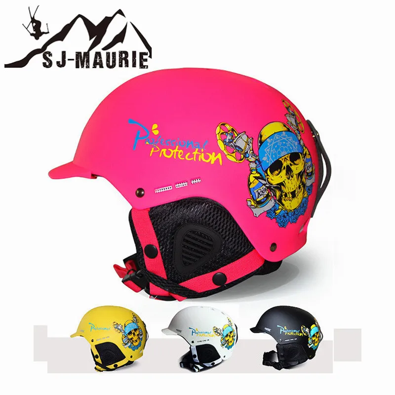 

Men Women Skating Skateboard Ski Helmet Integrally-molded Snowboard Helmets Skiing Protector 4 Colors