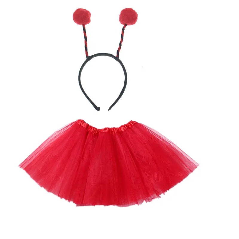Kids Children Girl Animals Headband Tutu Skirt Set Accessories Bee Ant Cosplay Birthday Party Props Halloween Costume Carnival Kids Children Girl Animals Headband Tutu Skirt Set Accessories Bee Ant Cosplay Birthday Party Props Halloween Costume Carnival