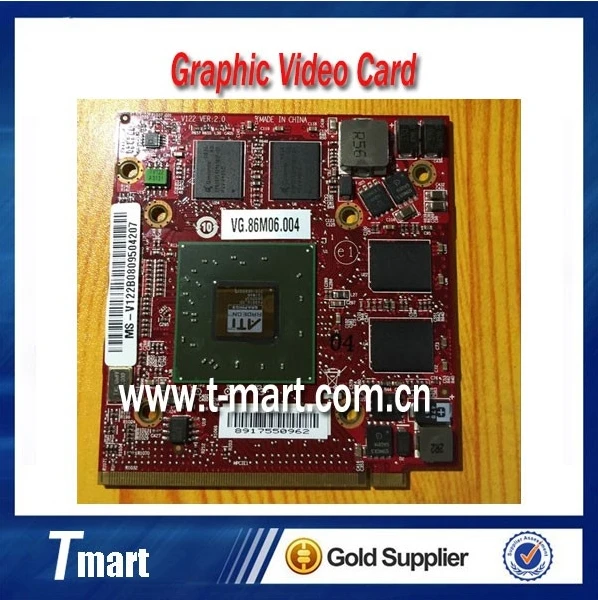  100% working Video Card for acer VG.86M06.004 VGA HD3650 512M laptop graphics cards fully tested 
