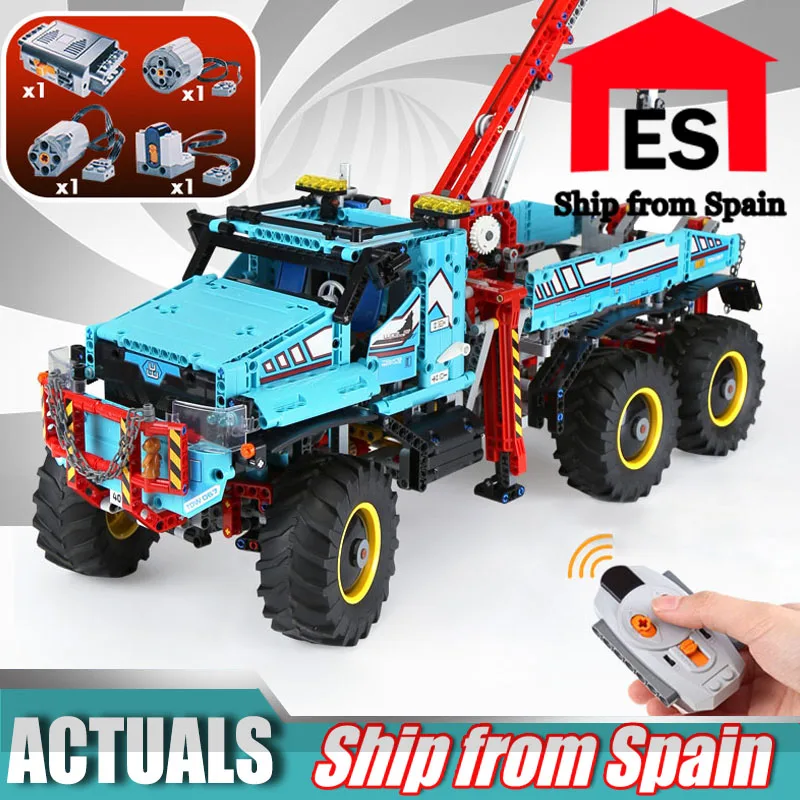 Technic 20056 Ultimate All Terrain 6X6 пульт дистанционного управления грузовик Набор