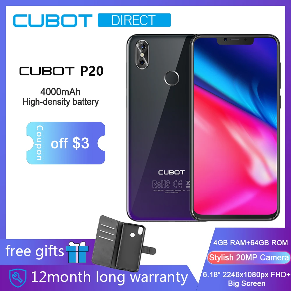Cubot p20 аккумулятор