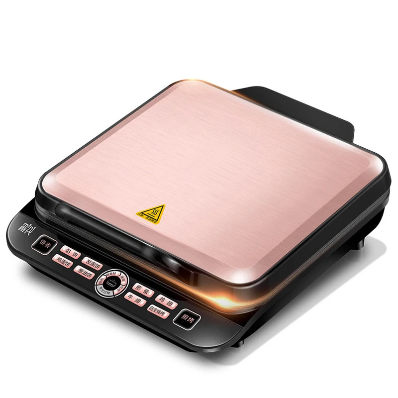 Dual side 33 cm Large Baking Pan 1500W Large Power Easy Cleaning Square