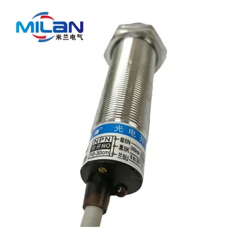 

1PCS E3F-DS30C4 case copper photoelectric switch Photoelectric Sensor Optical Sensor Three Wire DC6-36V NPN NO 30cm