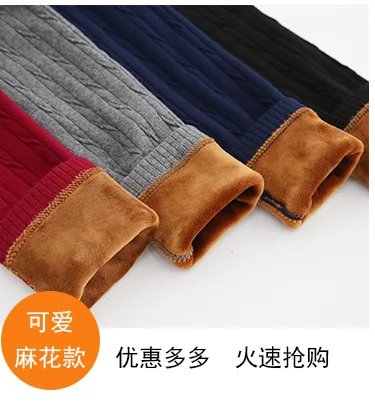Модные леггинсы для девочек плотные теплые осенне-зимние детские штаны детские трикотажные эластичные штаны для детей возрастом от 2 до 7 лет, красный, серый, черный, синий
