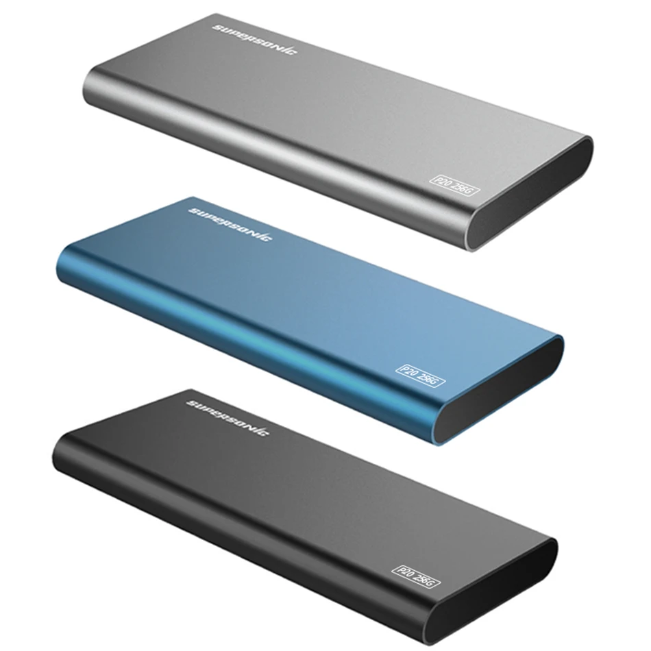 Сверхзвуковой P20 Портативный Solid State Drive 128 GB 256 512 1 ТБ 2 Typc C USB3.0 внешний SSD для